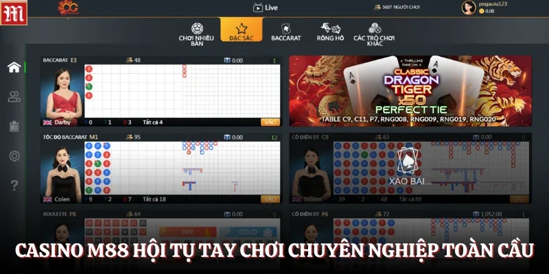 Casino M88 hội tụ tay chơi chuyên nghiệp toàn cầu Casino M88 hội tụ tay chơi chuyên nghiệp toàn cầu